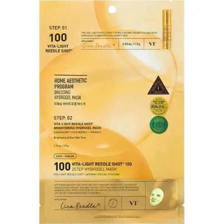VT Cosmetics Vita-Light Reedle Shot 100 Masque Hydrogel Vitamine C