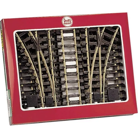 LGB 19902 Coffret rails G 1/22,5 avec aiguillages manuels