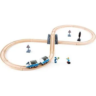 HAPE Circuit de train en 8 - 26 pices