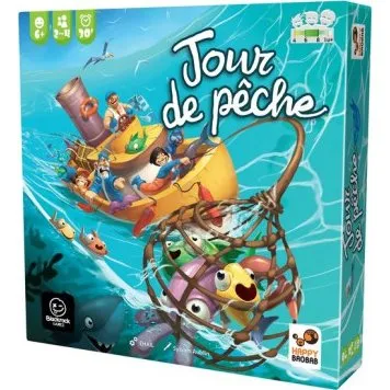 Hape Jour de Pêche - Jeu d'adresse pour enfants dès 4 ans