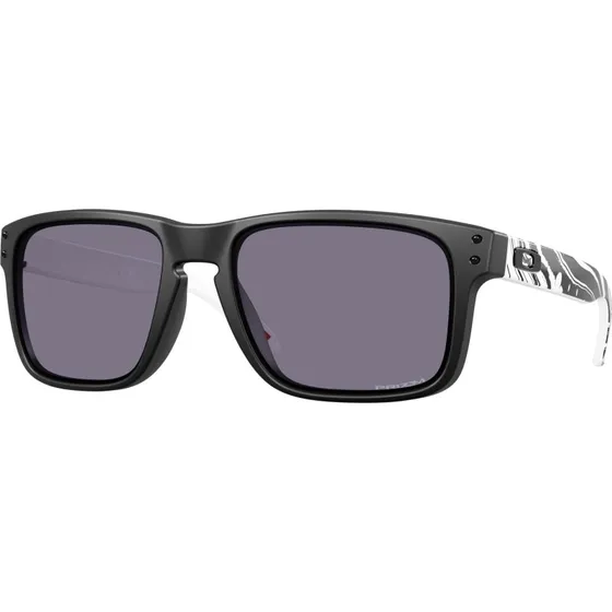 Oakley Holbrook Lunettes de Soleil Matte Black White Prizm Grey