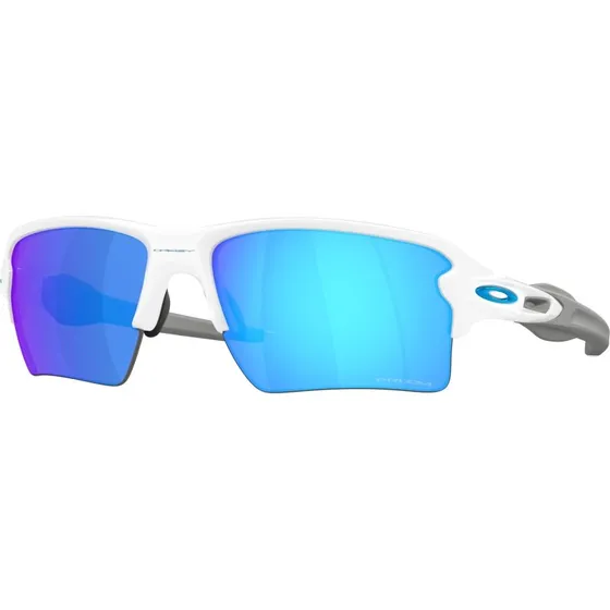 Oakley Homme Flak 2.0 XXL - Lunettes de Soleil Blanc et Bleu
