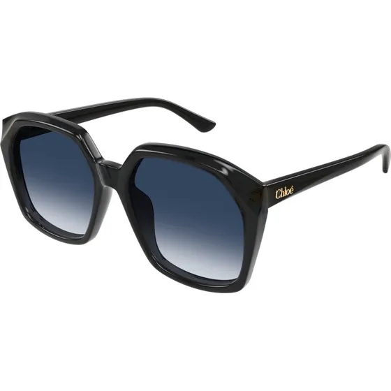 Chloé Lunettes de soleil CH0280S Noir et Bleu