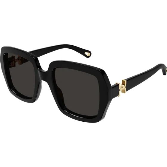Chloé Lunettes de soleil CH0301S Carrées Noires