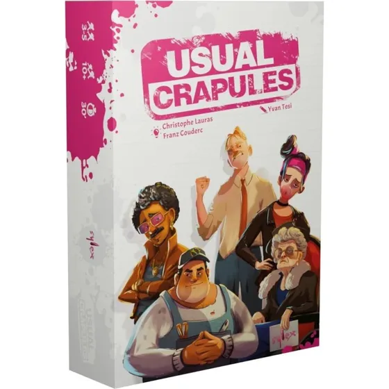 Usual Crapules - Jeu de cartes pour 3  5 joueurs