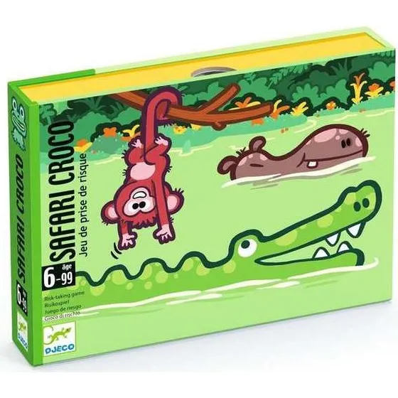 Djeco Safari Croco - Jeu de cartes