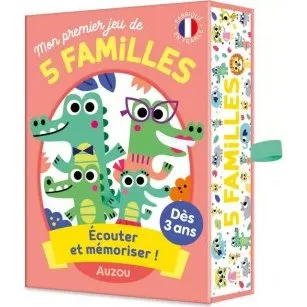 5 Familles - Jeu de Cartes pour Enfants 3-5 ans