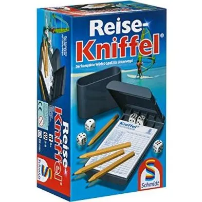 Schmidt Spiele Yahtzee Voyage avec Bloc Supplmentaire