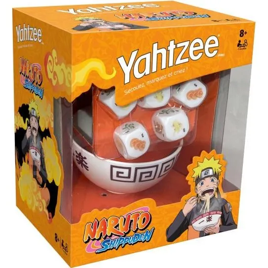Winning Moves Yahtzee Naruto Shippuden - Jeu de Voyage 8 Ans+