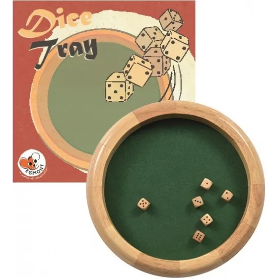 Egmont Toys Plateau de Ds en Bois 30 cm