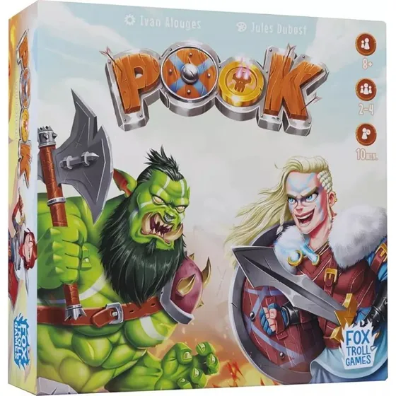 Pook - Jeu de cartes tactique  bluff pour 2  4 joueurs
