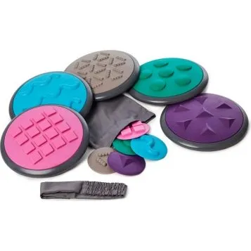 Disques sensoriels Pastel - Set 10 pices