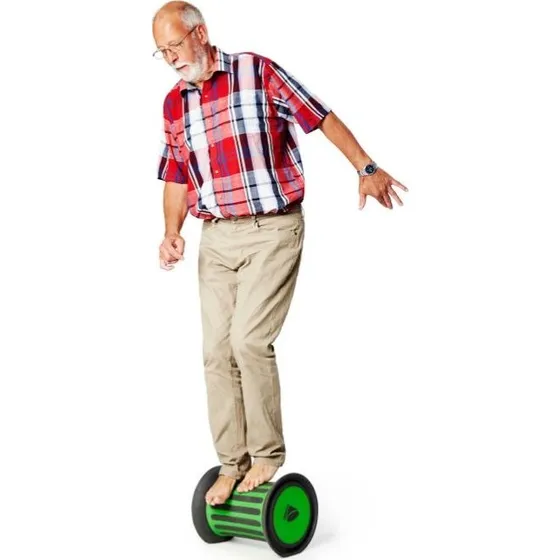 Gonge Rouleau d'équilibre vert lesté