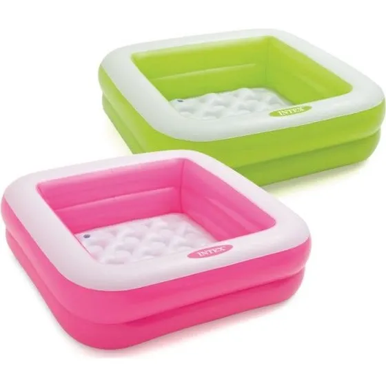 INTEX Pataugeoire Gonflable Carre 85x85x23 cm