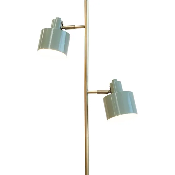 Dyberg Larsen Lampadaire Ocean Olive, 160 cm, 2 Lampes