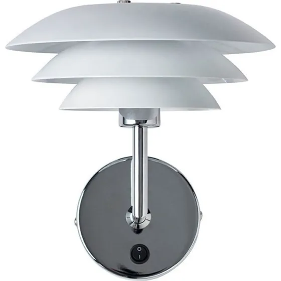 Dyberg Larsen DL20 Applique Murale Métal Blanche 20 cm