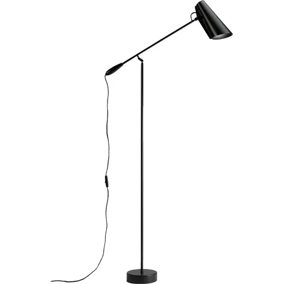 Northern Birdy - Lampadaire design noir par Birger Dahl