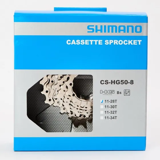 Shimano Claris Cassette 8V 12-28T Argent