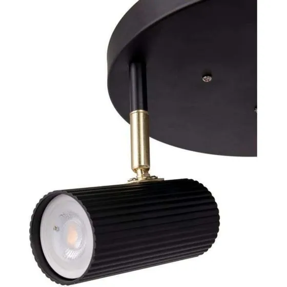 Globen Lighting Hubble 3 Plafonnier Noir