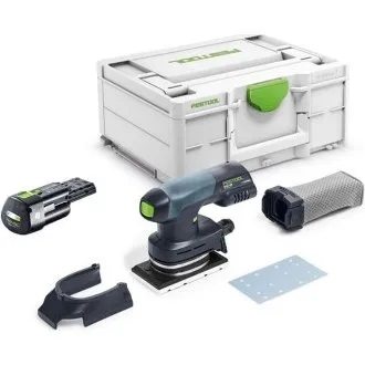 Festool RTSC 400-Basic ERGO - Ponceuse vibrante hybride 18V 3,1Ah
