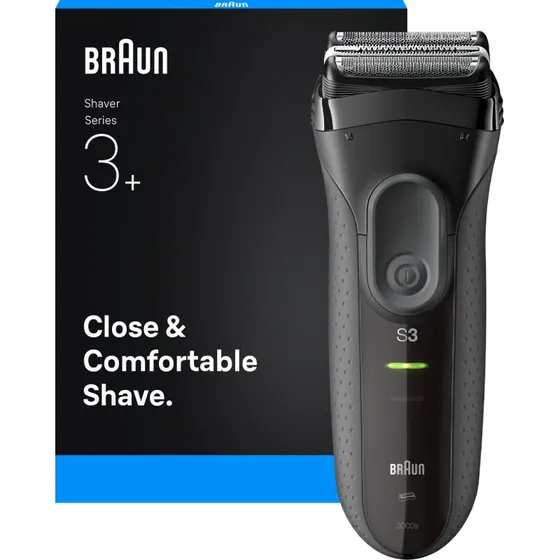 Braun Series 3+ 3000S Rasoir Électrique Gris