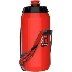 POLISPORT Kit porte bidon Pro + bidon R550 rouge 550ml