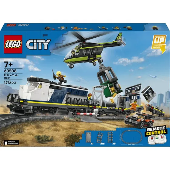 LEGO City 60508 Le Braquage du Train de Police