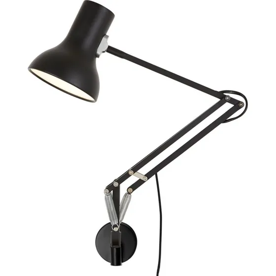 Anglepoise Type 75 Mini Lampe Murale Noir Velours