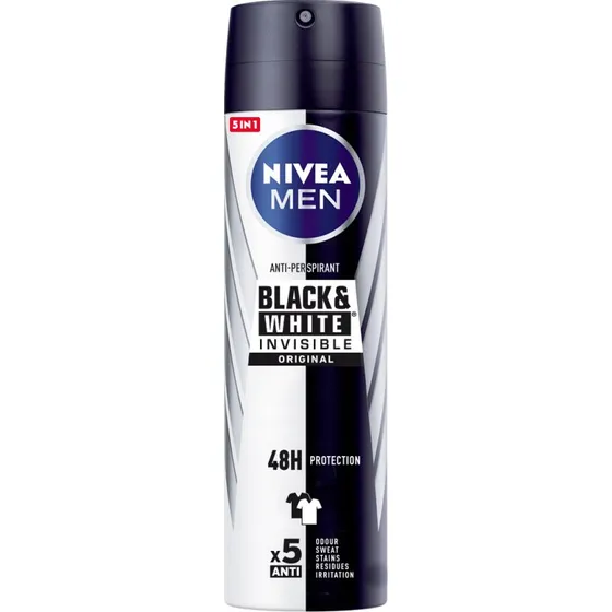 Nivea Men Invisible Black & White Déo Spray