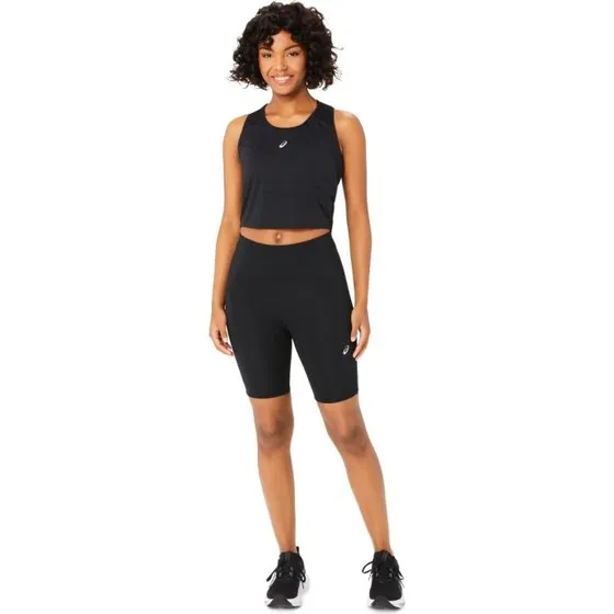 ASICS Short de course Road High Waist 8inch Sprinter Noir - XS