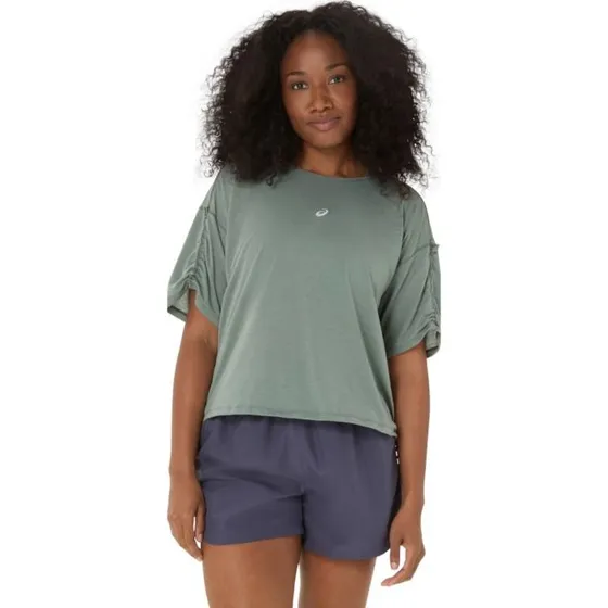 T-shirt ASICS Nagino Run SS Femme - Bleu Monument