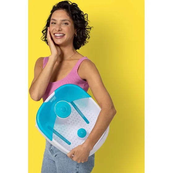 Medisana FS-70E Bain de pieds 60 W blanc/bleu