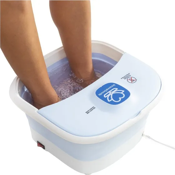 InnovaGoods Footopy Spa Pliable Hydromassage avec Rouleaux