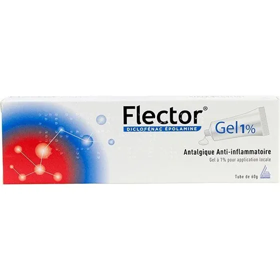 Flector Gel Antalgique 1% 60g