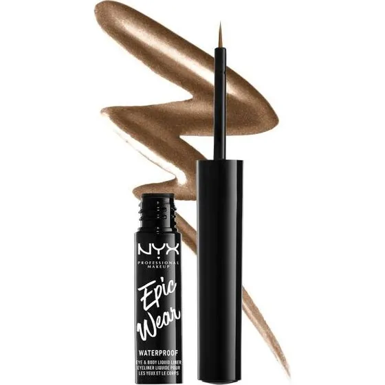 NYX Epic Wear Metallic Liquid Liner Brown Me