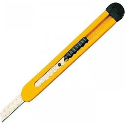 Olfa SPC-1 Cutter 9 mm Noir Jaune