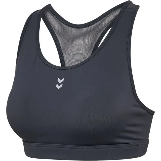 Hummel Brassière de Sport Pulse Medium Support - Gris