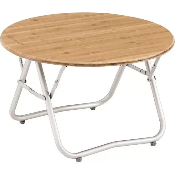 Outwell Kimberley Table de camping en bambou beige