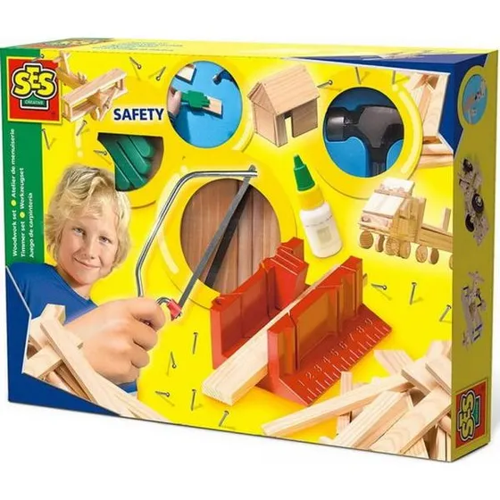 Atelier de l'apprenti menuisier - Kit cratif en bois