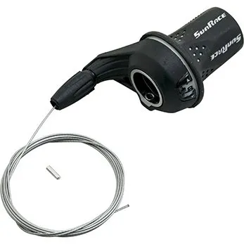 SunRace M21 Twist 8V Droit Gris/Blanc