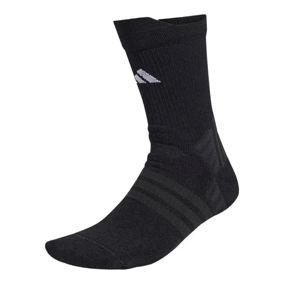 Chaussettes adidas Tennis Crew Cushioned - Noir & Gris