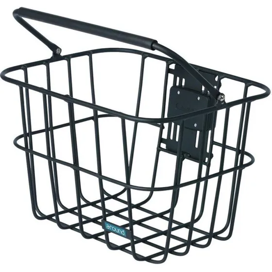 Around ACE Panier Vlo Abordable KlickFix Noir