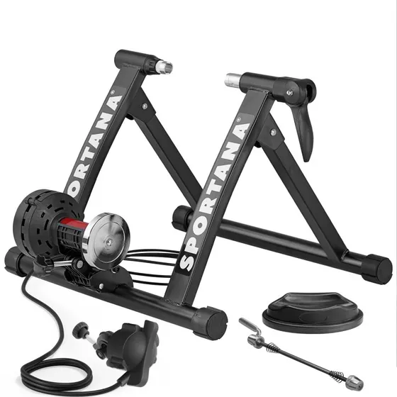 Sportana® Home Trainer Vélo Magnétique Pliable 150kg