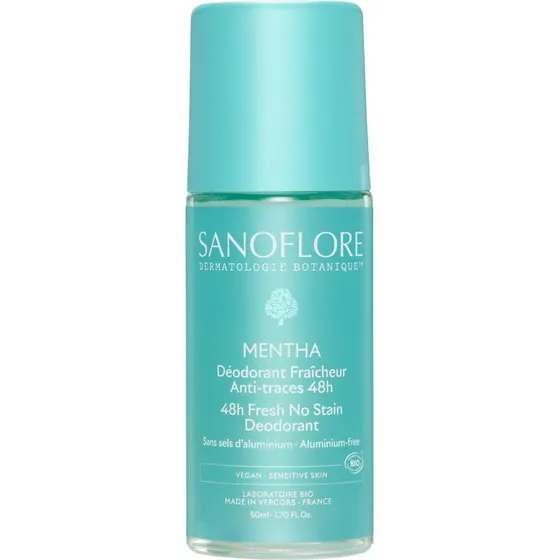 Sanoflore Dodorant Mentha 48H Bio Roll-On 50 ml