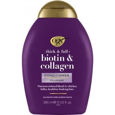 OGX Aprs-Shampoing Biotine & Collagne 385 ml