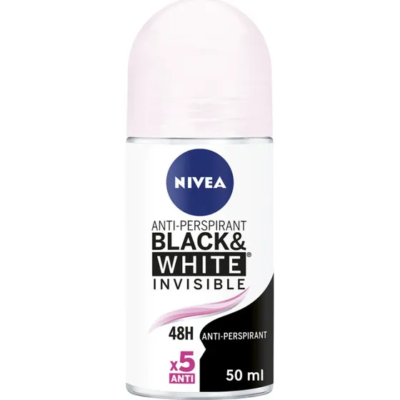 NIVEA Black & White Invisible Déodorant Roll-On 50 ml