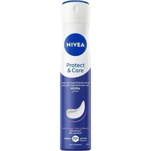 NIVEA Protect & Care Déodorant Spray 48H Sans Alcool