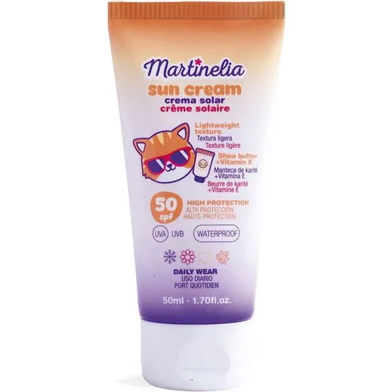 Martinelia Crème Solaire SPF50 50 ml - Peaux Sensibles Enfants