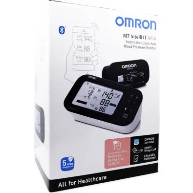 OMRON M7 Intelli IT AFib Tensiomètre Bras Bluetooth