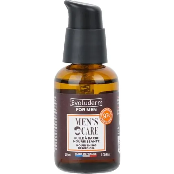 Evoluderm For Men - Huile à Barbe Nourrissante 30ml